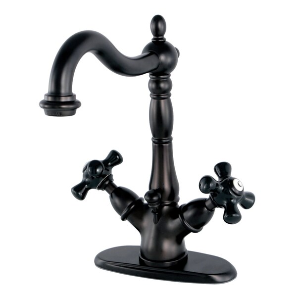 Duchess 2-Handle Bthrm Faucet W/Brass Pop-Up & Cover Plate Bronze